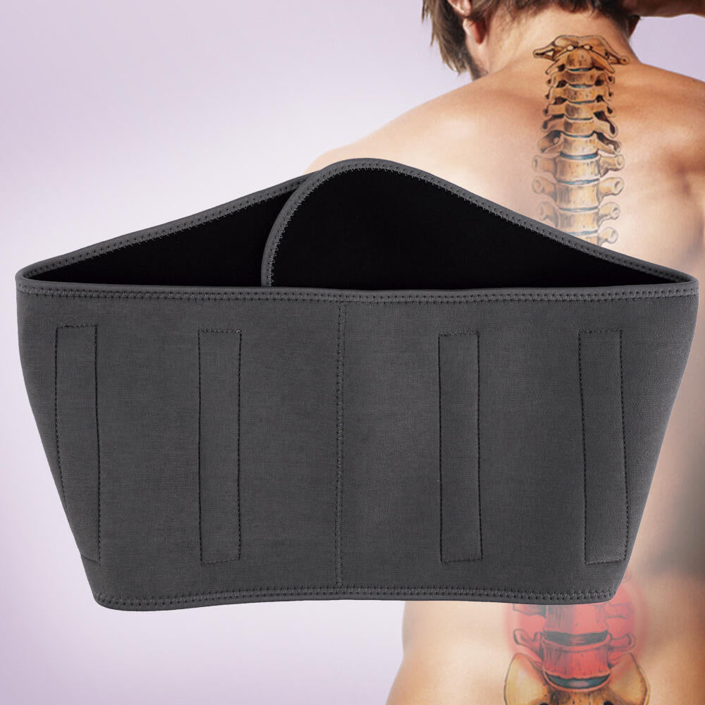 FAJA LUMBAR ORTOPEDICA UNISEX MAGNETOTERAPIA CON 30 IMANES