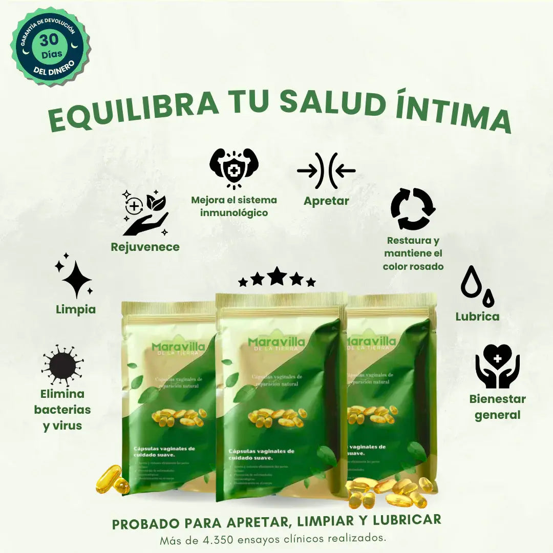 Cápsulas Intima – Elimina el Mal Olor