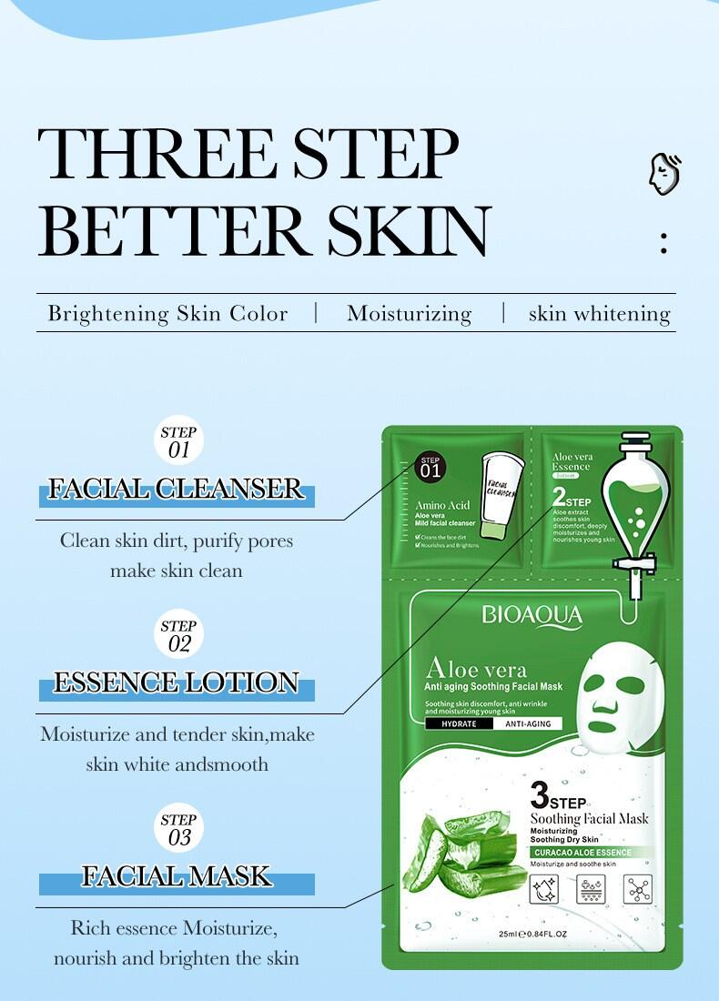 Mascarilla Facial Calmante Antiedad